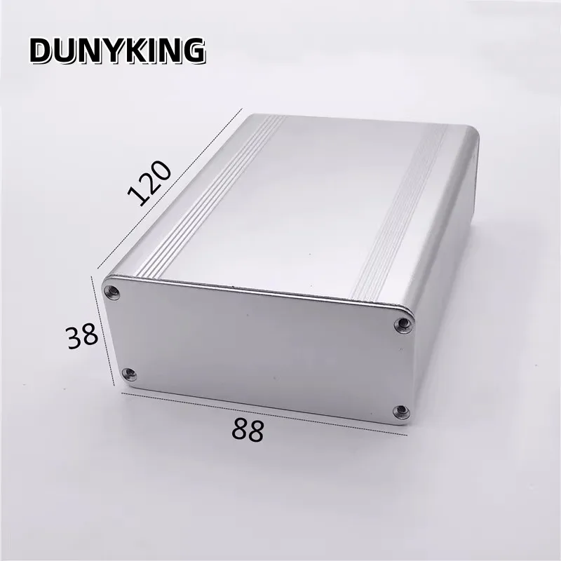 Aluminum Enclosure waterproof 120x88x38mm Case PCB DIY Instrument Electronic Project Protective Box Alloy Components Made PCB