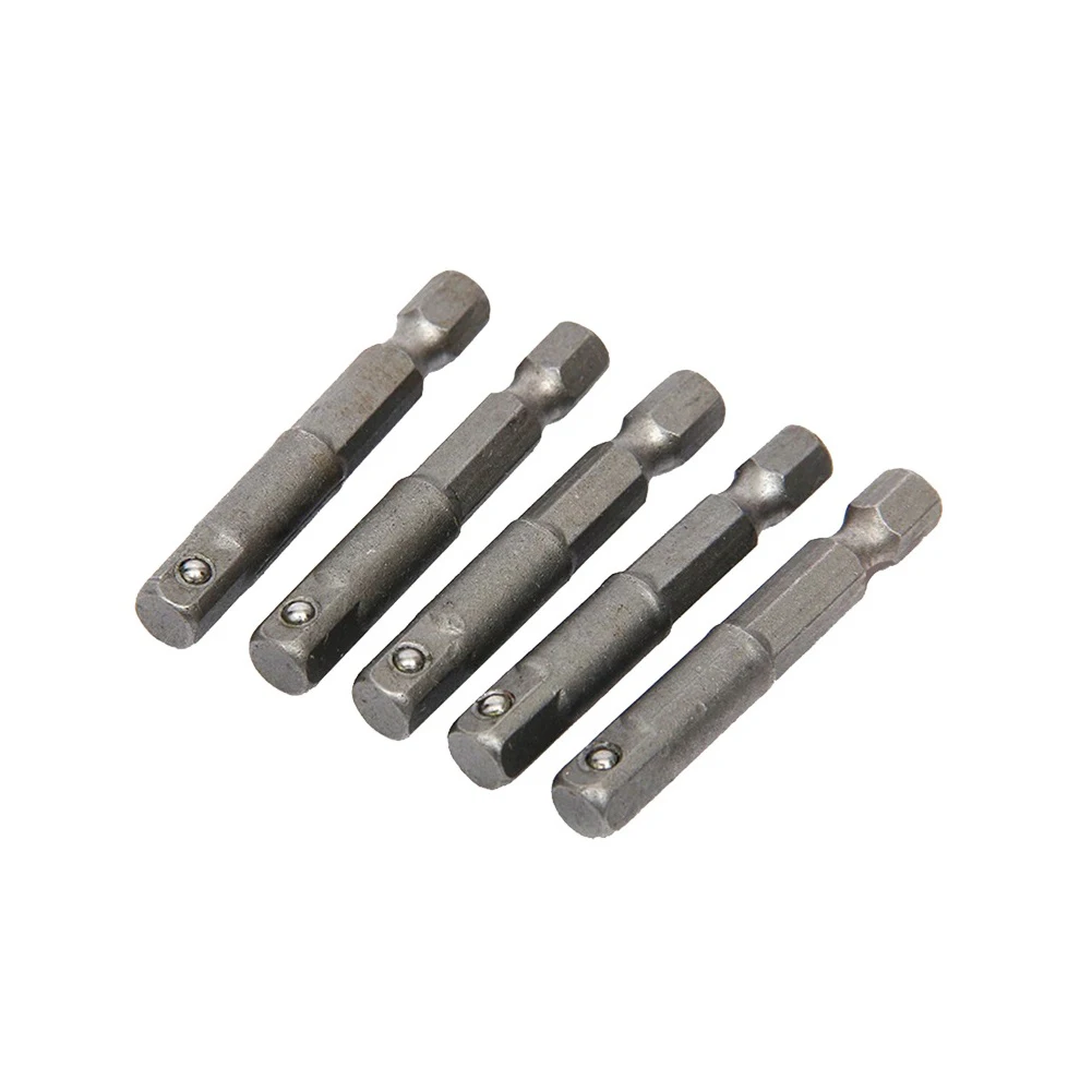 Imagem -02 - Polegada Adaptador de Soquete Chave de Fenda 50 mm Comprimento Hex Haste para Adaptador de Extensão Adaptador de Chave Comum Peças