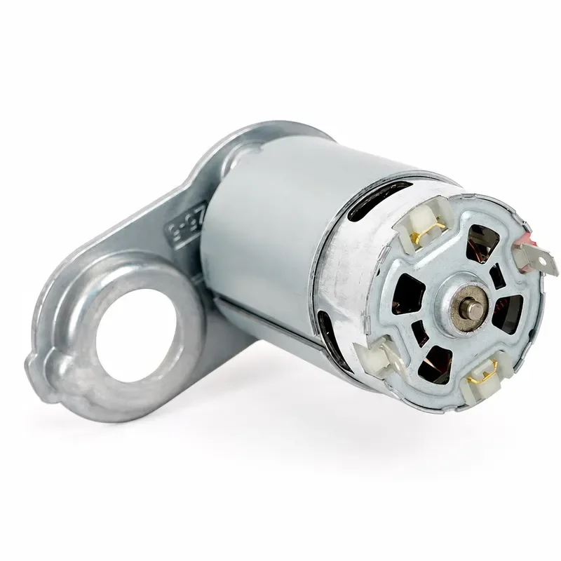 DC Gear Starter Motor 629932-8, Heavy Duty Metal Bracket Electric Motor Replacement Assembly