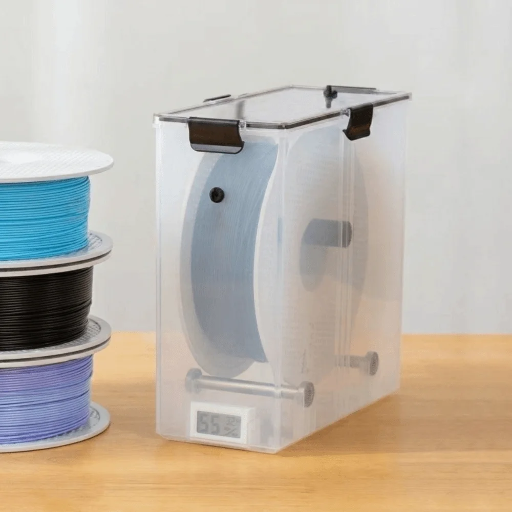 

Sealed 3D Printing Filament Dry Box Dustproof Airtight Filament Storage Holder Universal Viewable Filament Storage Box Storage