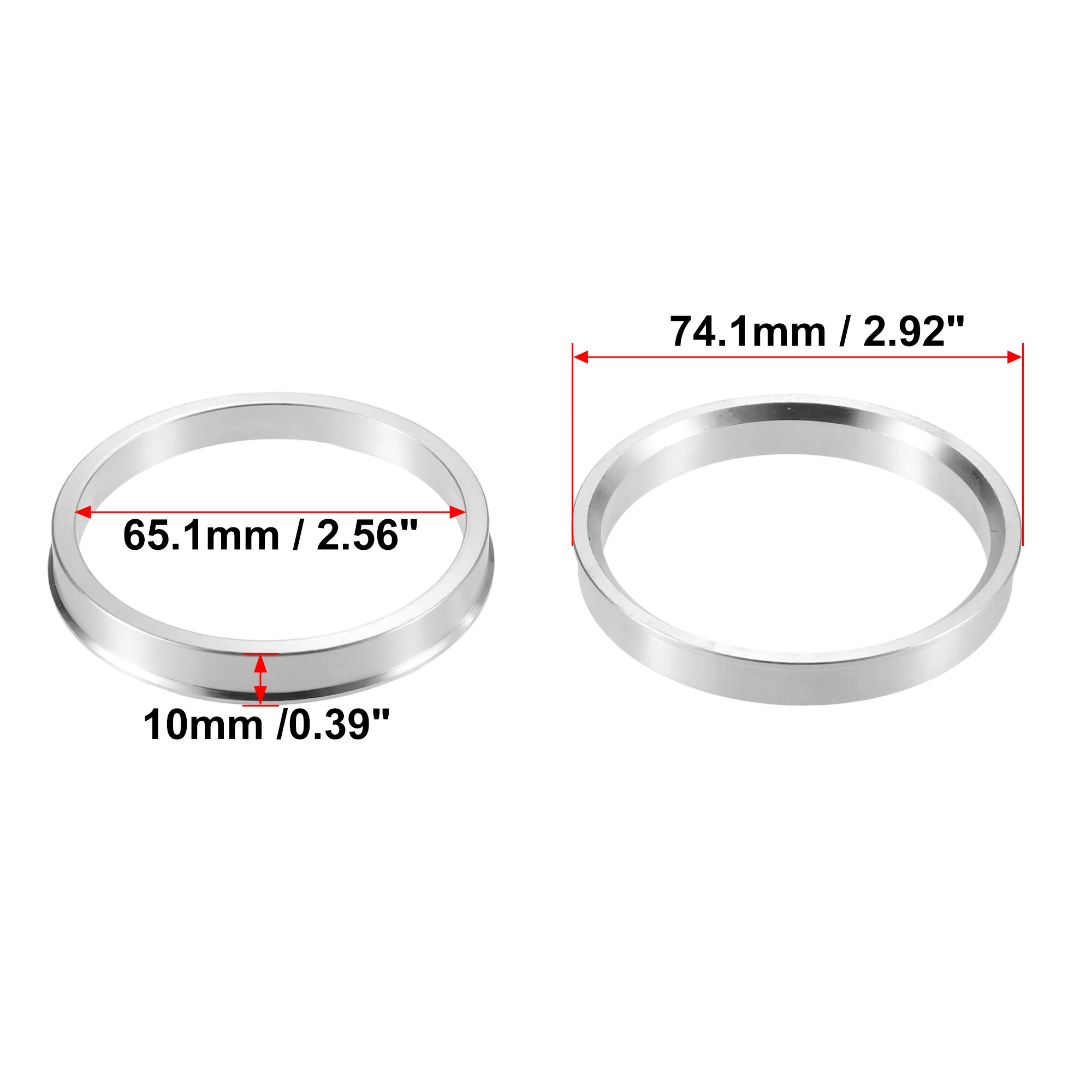2pcs 74.1-65.1