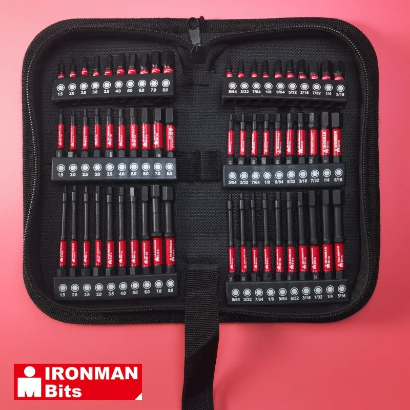 40-piece 60-piece Hex Wrench Set Electric Hex Wrench Sets Metric & Imperial S2 Home Improvement Tools