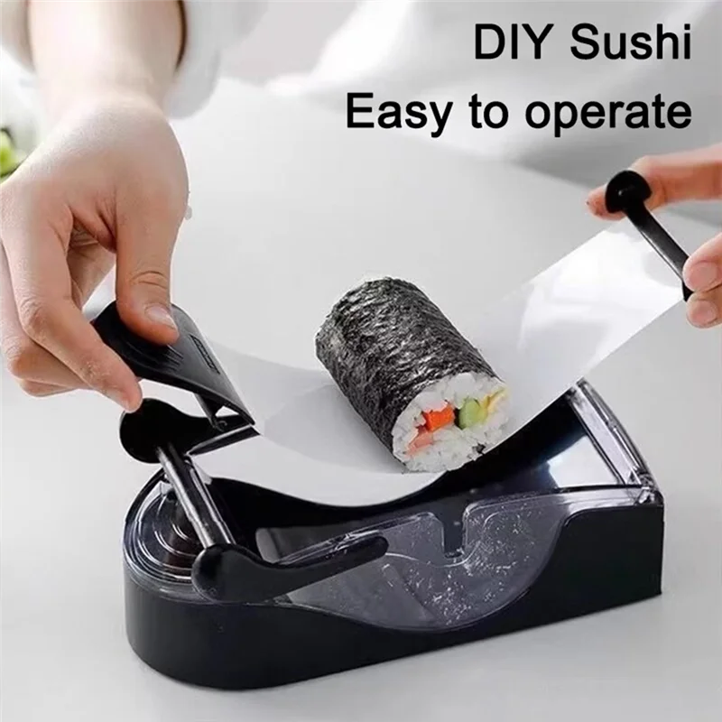 ABKP-Sushi DIY Tools Seaweed Wrapped Roll Kitchen Workers Japanese Drum Making Sushi Kitchen Tool