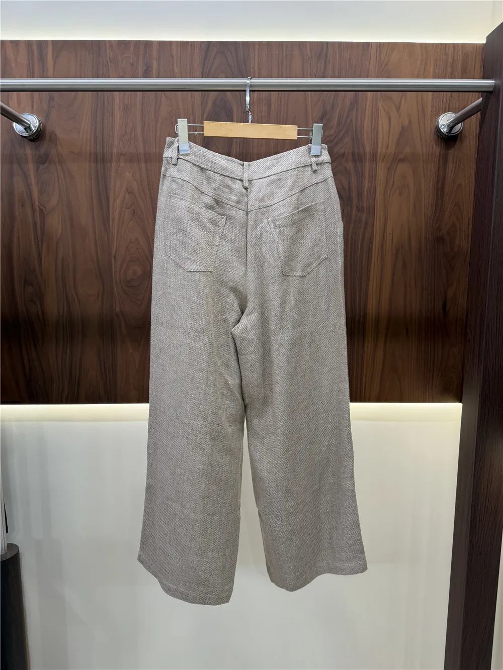 Women's High-Quality Fashionable Casual Linen Trousers Autumn 2026 New Arrival Comfortable Loose Fit Pants