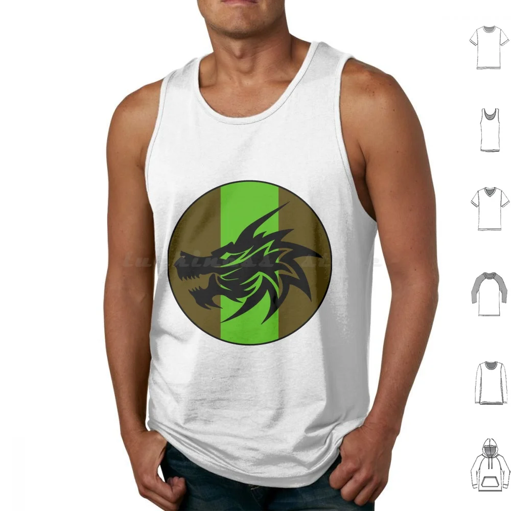 Dragon Army Logo Tank Tops Print Cotton Enders Game Dragon Army Dragon Ender