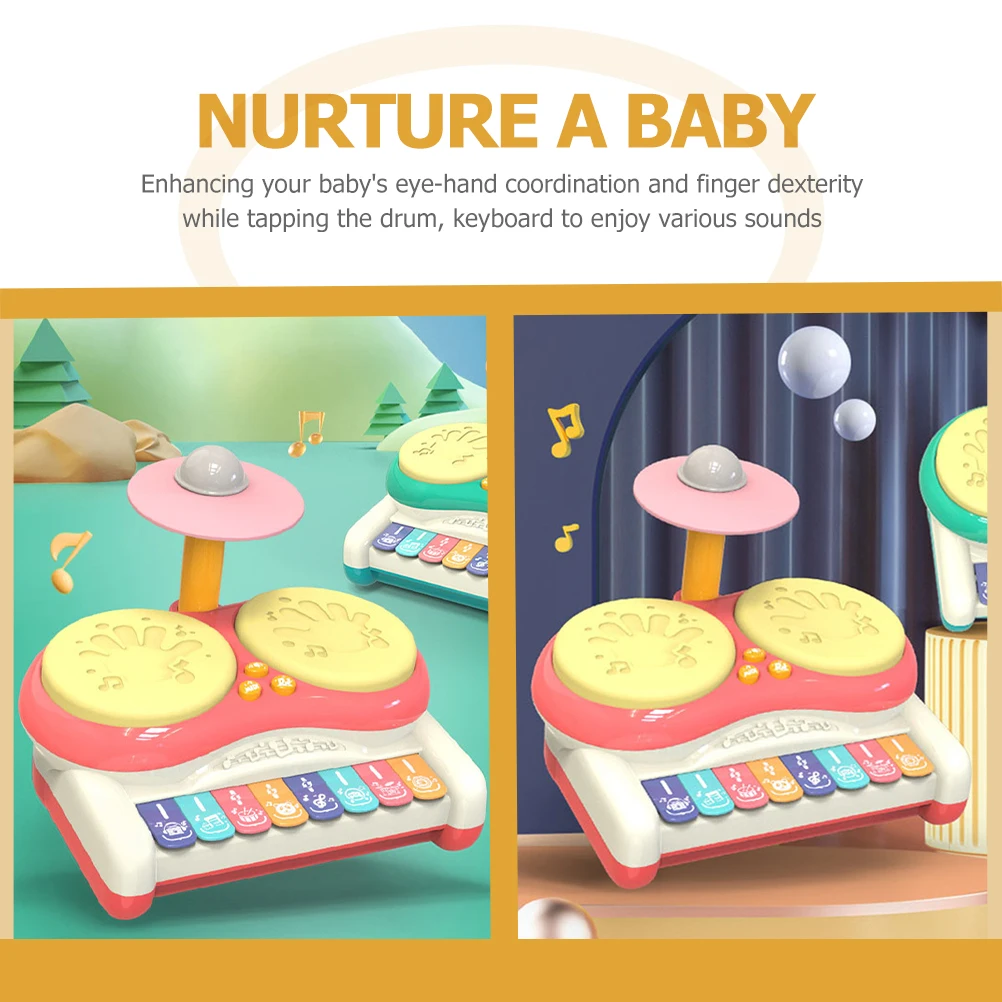 

Kids Drums Multifunctional Drumming Instrument Toys for Toddlers Musical Instruments Children