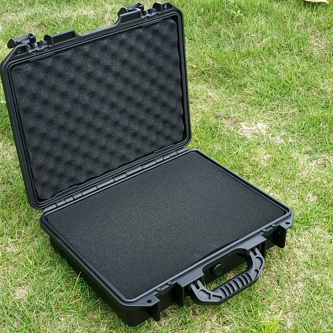 Waterproof Anti-fall Precision Instrument Storage Box Portable Plastic Protective Safety Tool Box With Sponge Shockproof ToolBox