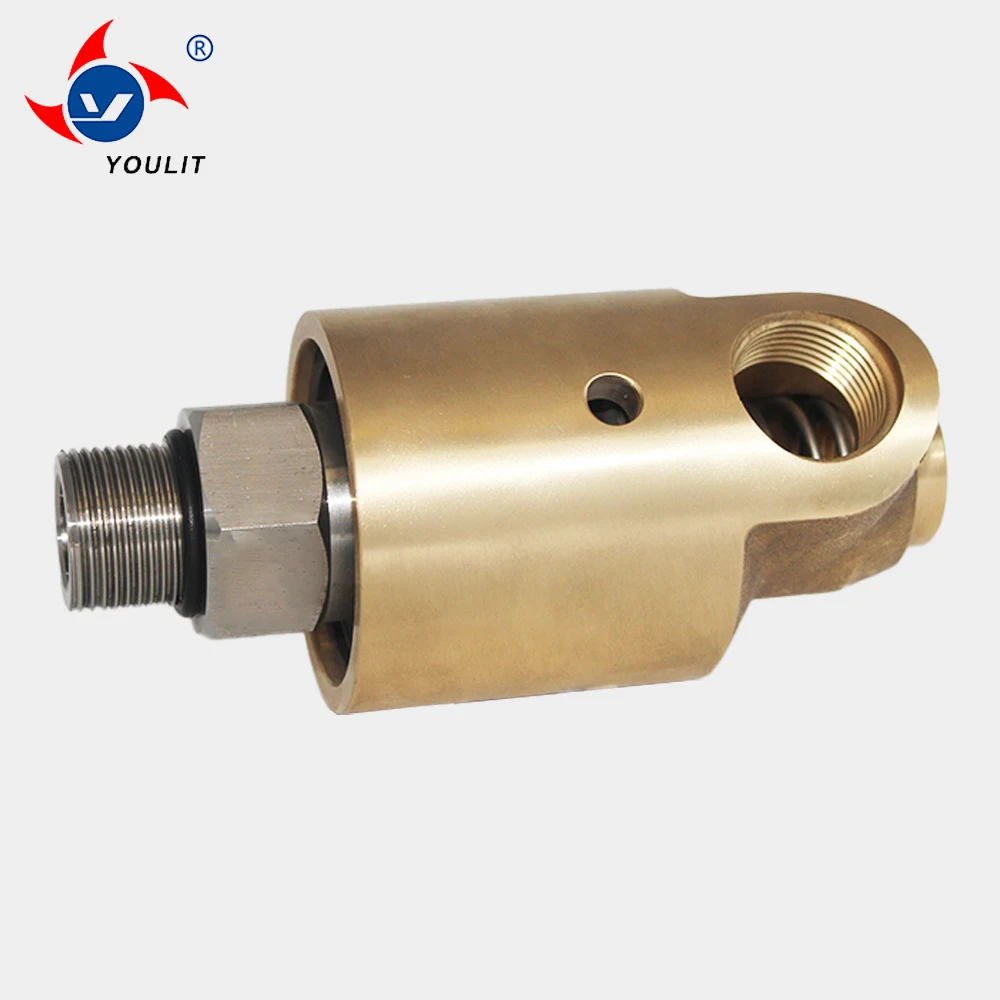 Deublin 357-145-223 Rotary Swivel 357 Series Universal Industrial Hardware High Pressure Casting Stainless Steel Smooth 750 PSI