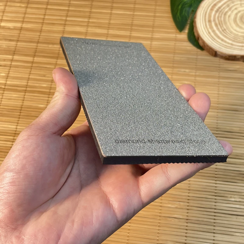 مبراة سكاكين حجرية لشحذ الماس، قاعدة صلبة، حصى غير قابل للانزلاق 80-3000 # أدوات الماس غرامة طحن المشحذ 170*75 مللي متر #3