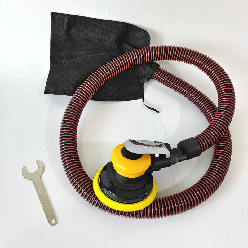 

Pneumatic Sanding Machine 125MM 5" Eccentric 5MM Random Orbital Vacuum Air Sander Pneumatic Tools