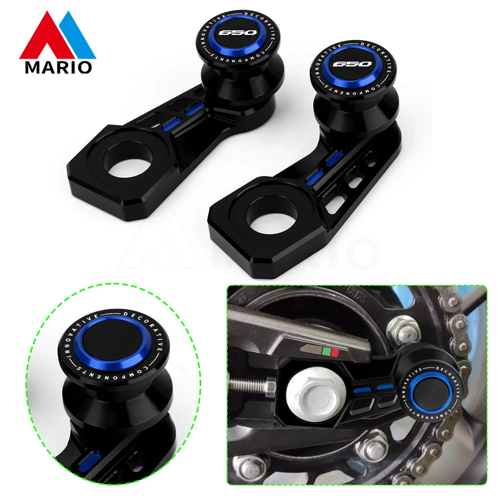 

For CB650R CBR650R 2019 2020 2021 2022 2023 Motorcycle Accessories CNC Aluminum Swingarm Spools Block Rear Stand Screws Sliders