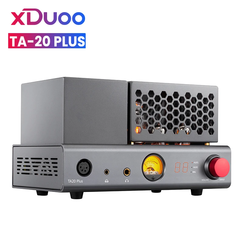 XDUOO TA20 Plus Balanced Tube Headphone Amplifier Class A Amp Balanced In Out Output Power up to 2000mW XLR 6.35mm