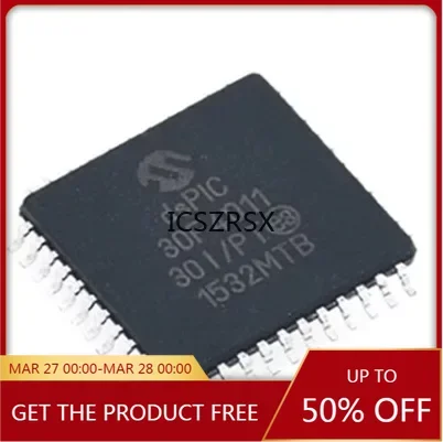 1PCS DSPIC30F4011 DSPIC30F4011-30I/PT QFP44 IC NEW ORIGINAL CHIP