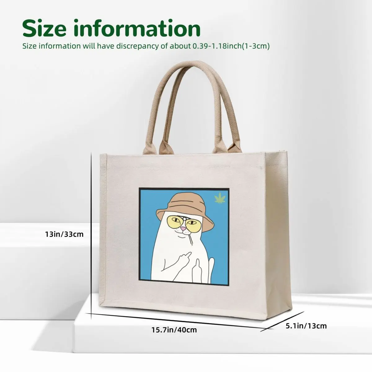 420 Bucket hat Nerm Tote Bag Canvas bag tote bag men Women's shopper Women bags