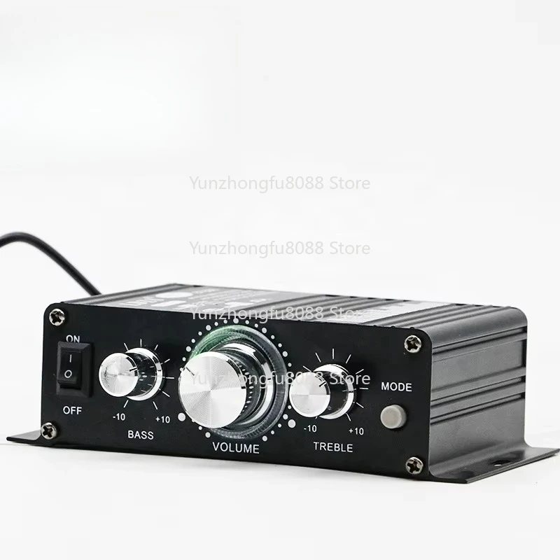 BT-888 Mini Portable Professional Subwoofer Speaker 12v Power Audio Car Amplifier