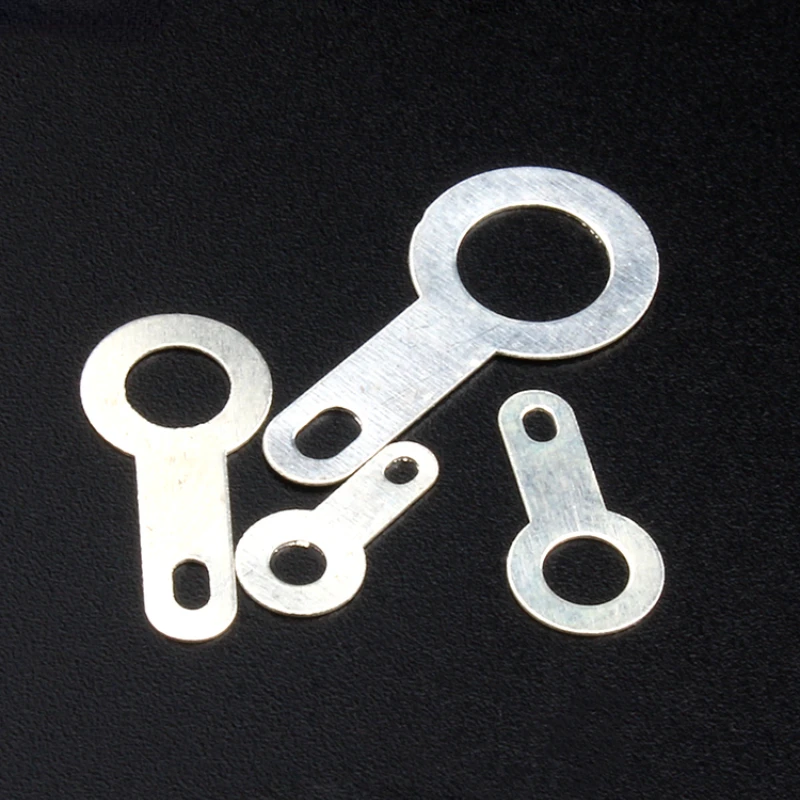 Copper Washer Single Head Welding Terminal M2.2 M2.7~M5.2 M6.2 M8.2 Welding Lug Electrical Wiring Connector Copper Soldering Ear