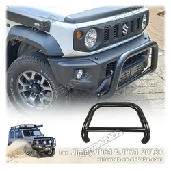 Paraurti anteriore piccolo Bull Bar in acciaio per Suzuki Jimny JB74 JB64 JB74w JB64w 2018- 2023 Sierra