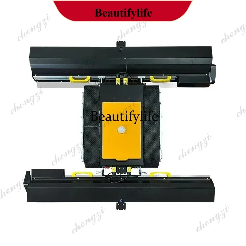 Distributed Intelligent Photovoltaic Cleaning Robot Double Head Solar Panel Cleaner Automatic Washing Machine for PV System Use