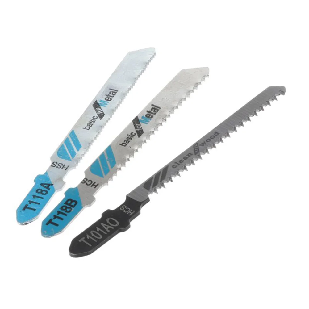 

Пластиковые режущие лезвия для электрических пил, разработанные для предотвращения скручивания края, с мелкими и крупными зубьями, черные.