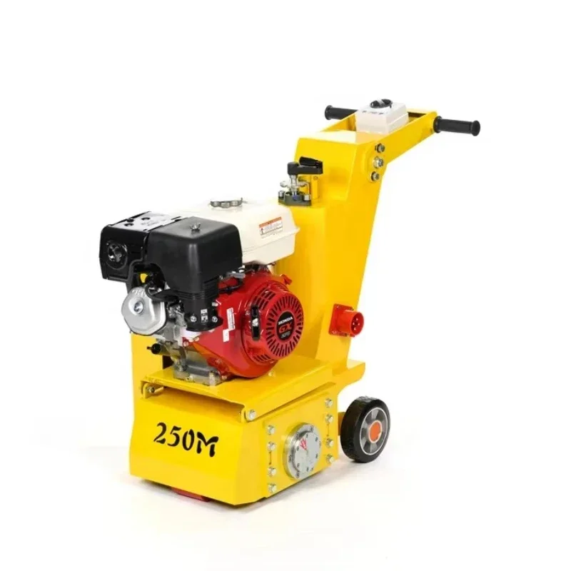 Concrete floor scraper milling machine