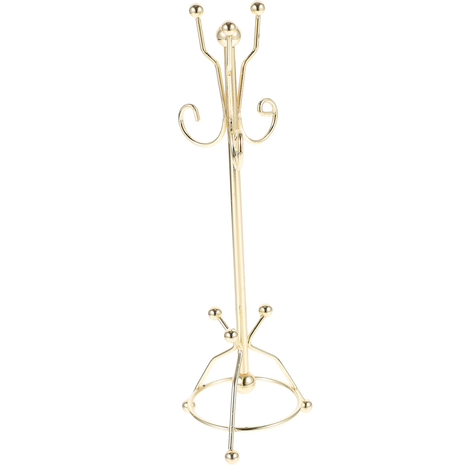 

Coat Rack Clothing Hangers Fall to The Ground Mini Furniture House Supply Baby
