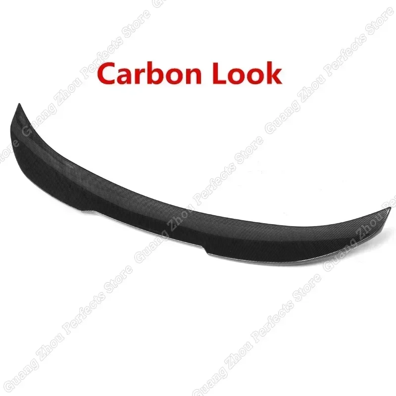 Rear Trunk Lid Car Spoiler Wing For Bmw E90 M3 2008-2012 Sedan & E90 3 Series 2005-2011 Sedan Lip PSM Style V2 Triim Spoiler view 5