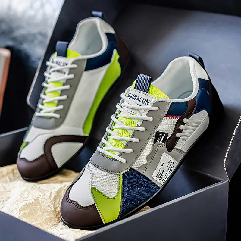 Men's casual shoes, oversized men's shoes, good grip, fashionable and casual, suitable for outdoor walks, daily wear