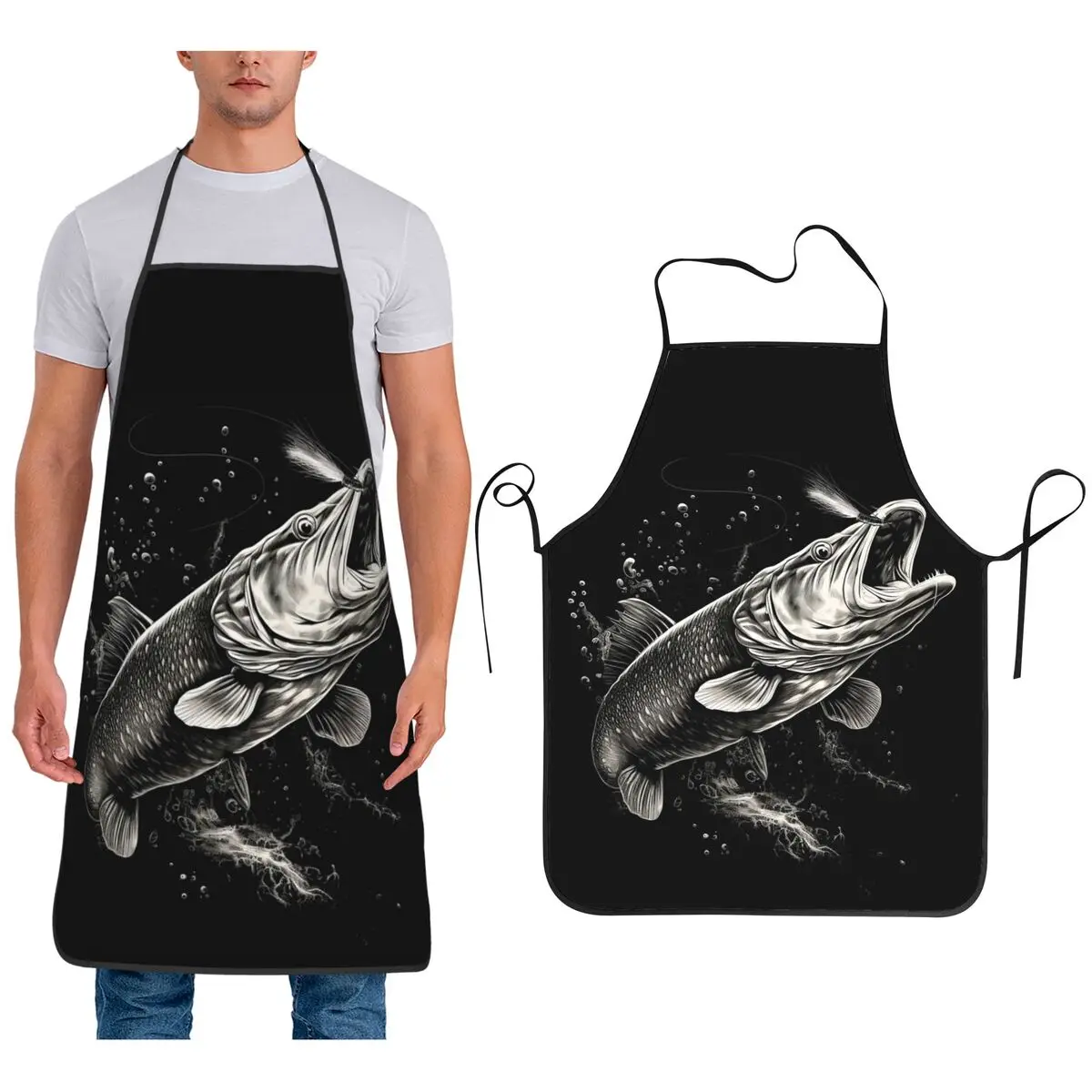 amante-da-pesca-pique-peixe-design-aventais-chef-cozinhar-cozinha-tablier-sem-mangas-babador-cozinha-limpeza-pinafore