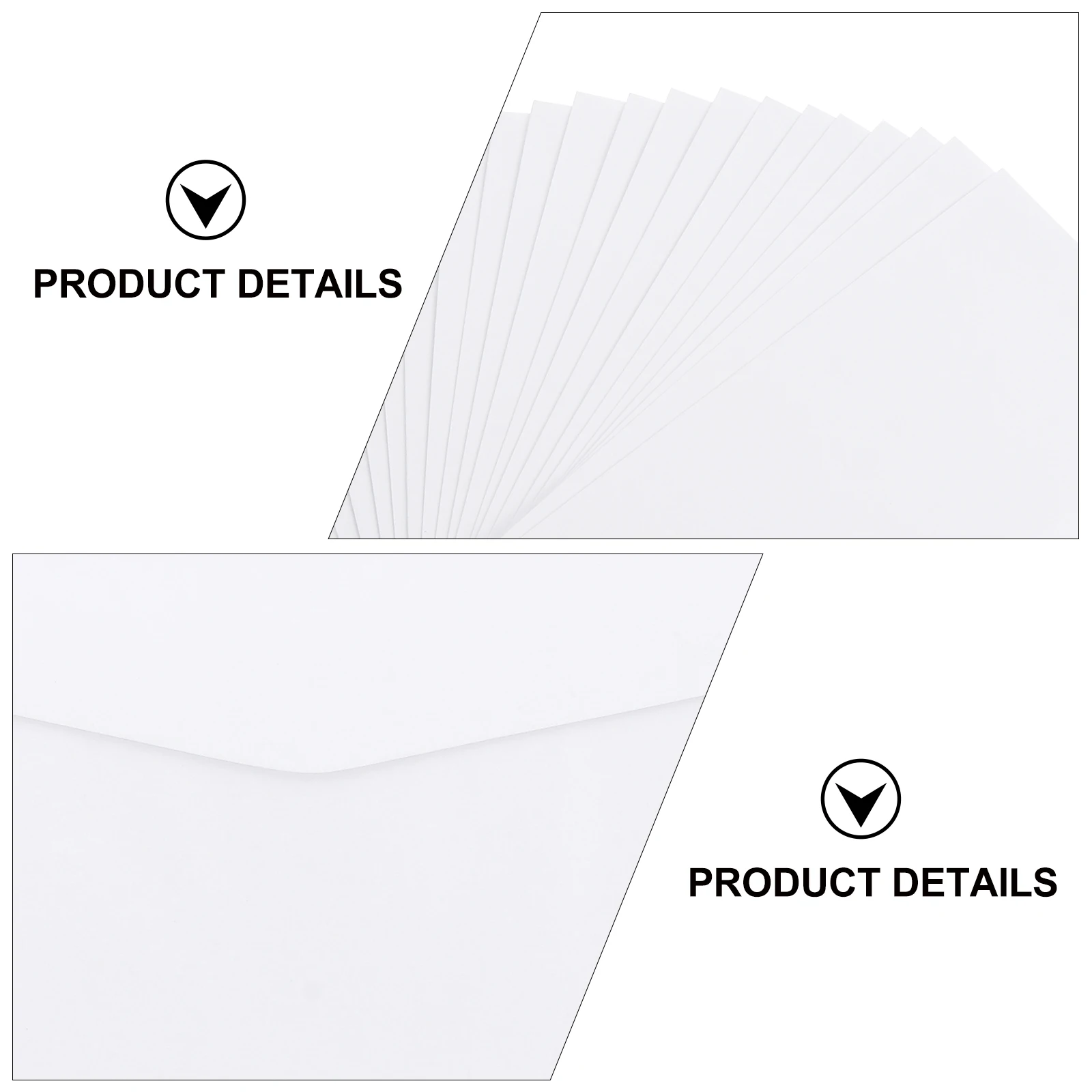 40 peças em branco para cartas de correio aéreo convites internacionais anúncios fotos envelopes de papel cartões postais envelopes