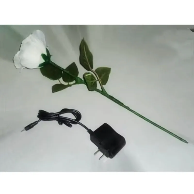 

Светодиодный фонарь-роза 3 цветов, сверхлегкий, перезаряжаемый, для сценических фокусов, реквизит для магов, аксессуар для иллюзий и трюков