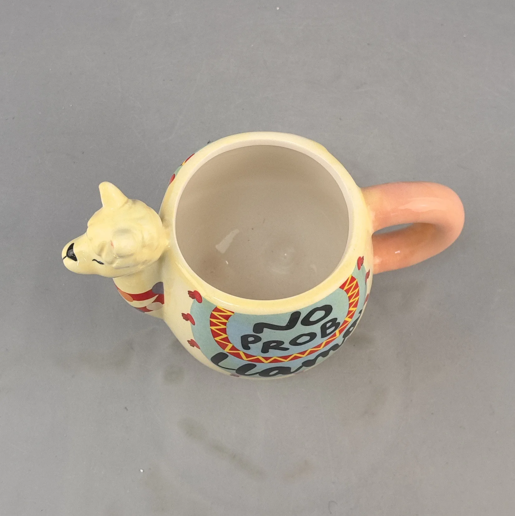 Creative and Personalized 3D Animal Cups Alpaca Mug Painted Coffee Cups with A High Level of Appearance Birthday Gift Souvenir view 4