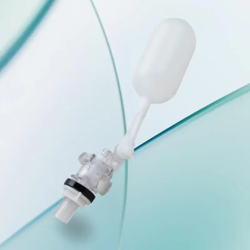 Plastic Transparent Float Ball Valve Adjustable Water Tank and Tower Float Switch Water Level Controller