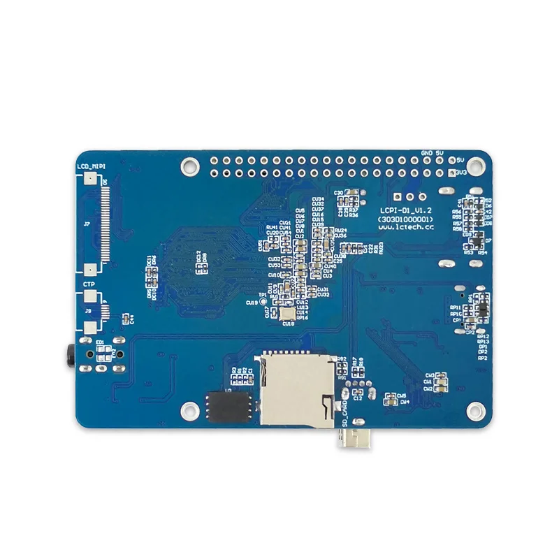 LCPI-Placa de Desenvolvimento Allwinner D1, 64-Bit, RISC-V, Linux, SBC, Suporta Sistema Debian Tina