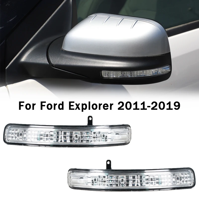 

Лампа заднего вида, указатель поворота в боковом зеркале для Ford Explorer 2011-2019, индикаторная лампа-мигалка BB5Z13B375A BB5Z13B374A