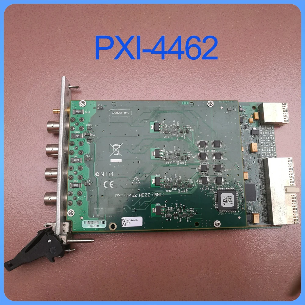 

For NI Dynamic Signal Analyzer 24 Bit Data Acquisition Card PXI-4462 779688-01