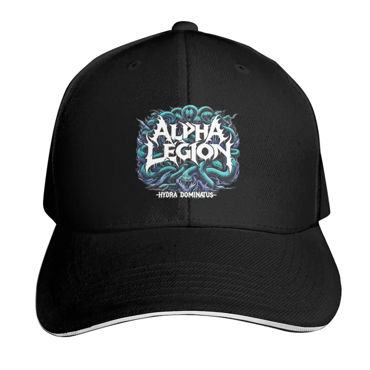 Alpha Legion - Retro Metal Baseball Cap Unisex for Men Women Outdoor Golf Running Hiking Summer Beach Travel