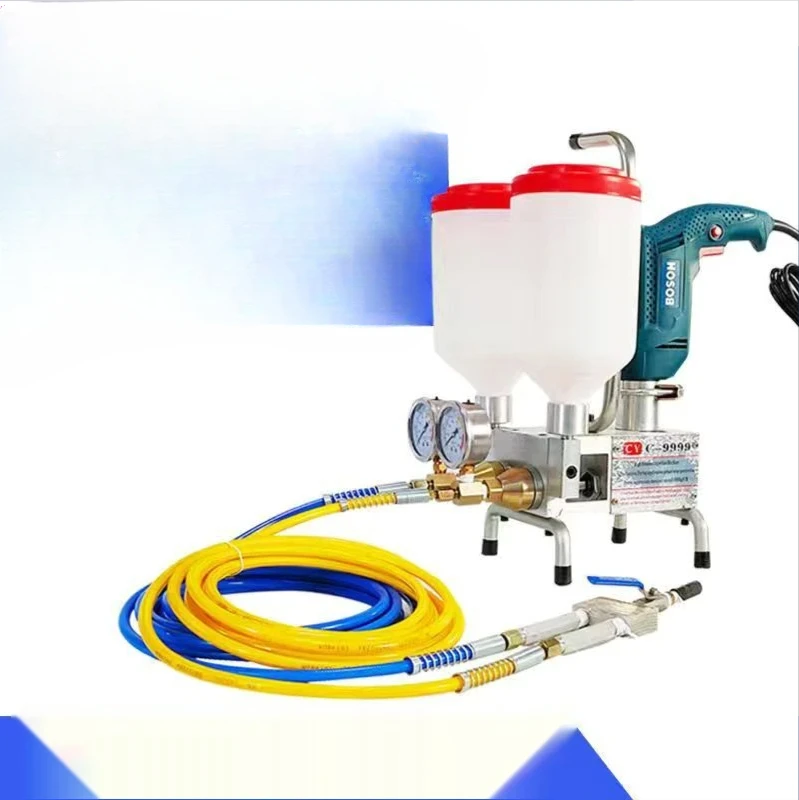 

Double liquid type high pressure grouting machine Premium Epoxy Injection Pump Polyurethane Foam Grouting Machine Dual Element!