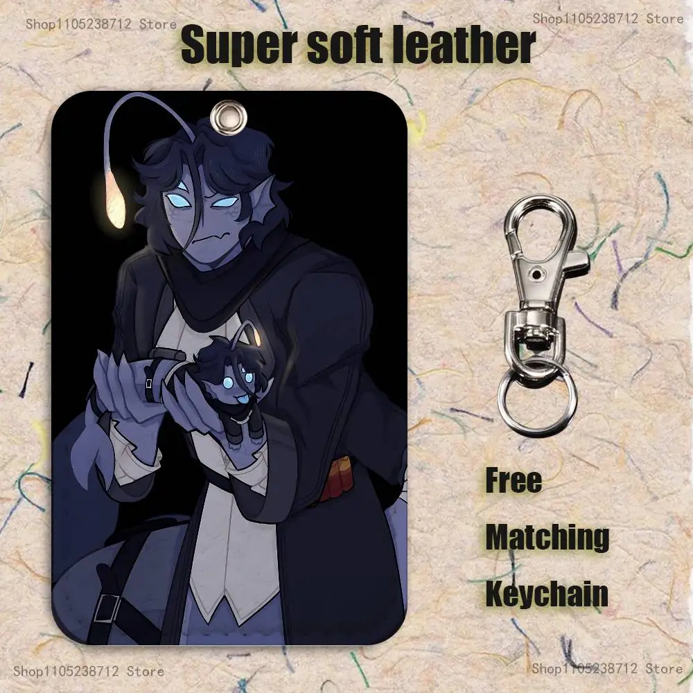 P-Pressure S-Sebastian Troost Cartoon Kaart Sleutelhanger Anime Mode Hanger Tas ID Deur Kaart Case Bus kaart Leuke Volwassen