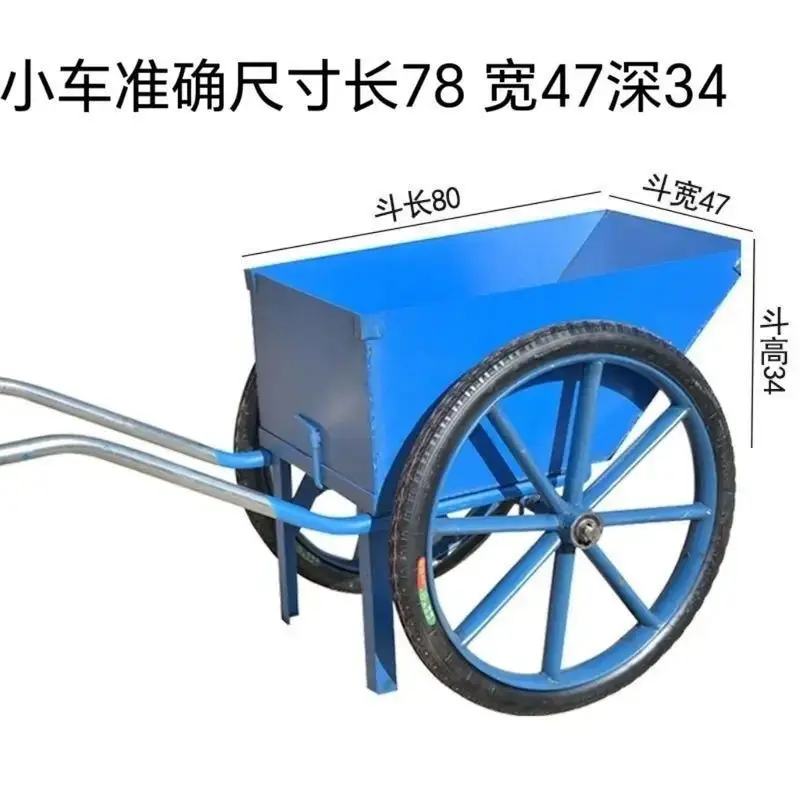 Серый ковш-грузовик, бытовой самосвал