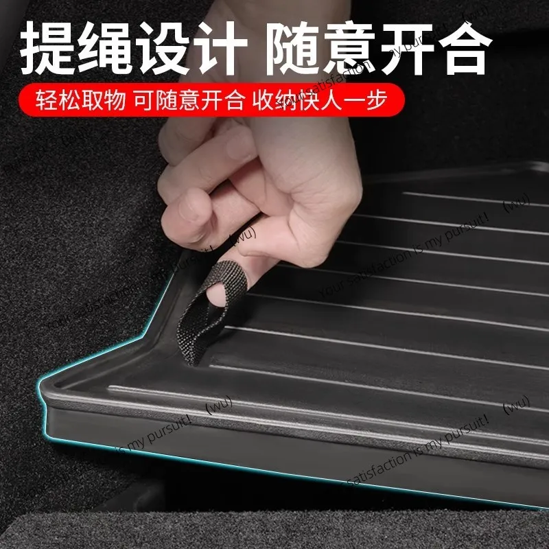 

Подходит для новой версии Tesla 25, ящика для хранения багажника ModelY, ведра для хранения багажника с обеих сторон.