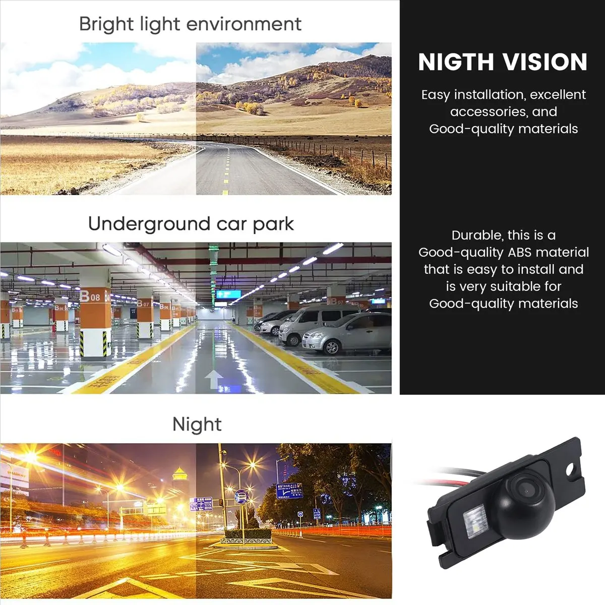 Super Sale Car Front View Camera, for Volvo S80 S60 S60L XC60 XC90 V70 XC70 1999-2009 FULL HD CCD Parking Camera Logo Mark Camer