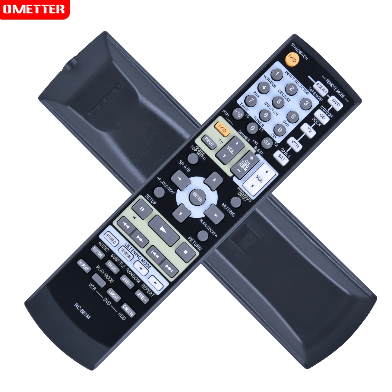 RC-681M OEM Remote Control for Onkyo AV Receiver TX-SR575B SKF-550F HT-R508