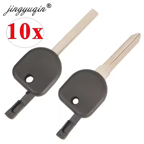 jingyuqin 10PCS Car Transponder Chip Key Shell Case For Chevrolet Cruze Camaro Malibu Tahoe Sonic Silverado Buick/Opel/Vauxhall