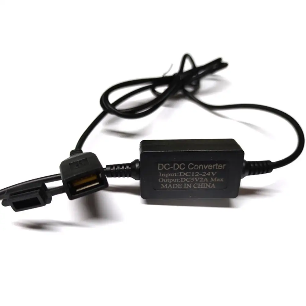 อะแดปเตอร์ชาร์จเร็วมือจับรถจักรยานยนต์ selimut Motor USB แหล่งจ่ายไฟ12-24V ฝุ่นพร้อม W6g1