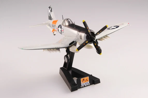 Easymodel 37240 1/72 Corsair Fighter Kansas Coast Guard 1956 Assembled Finished Military Static Plastic Model Collection or Gift