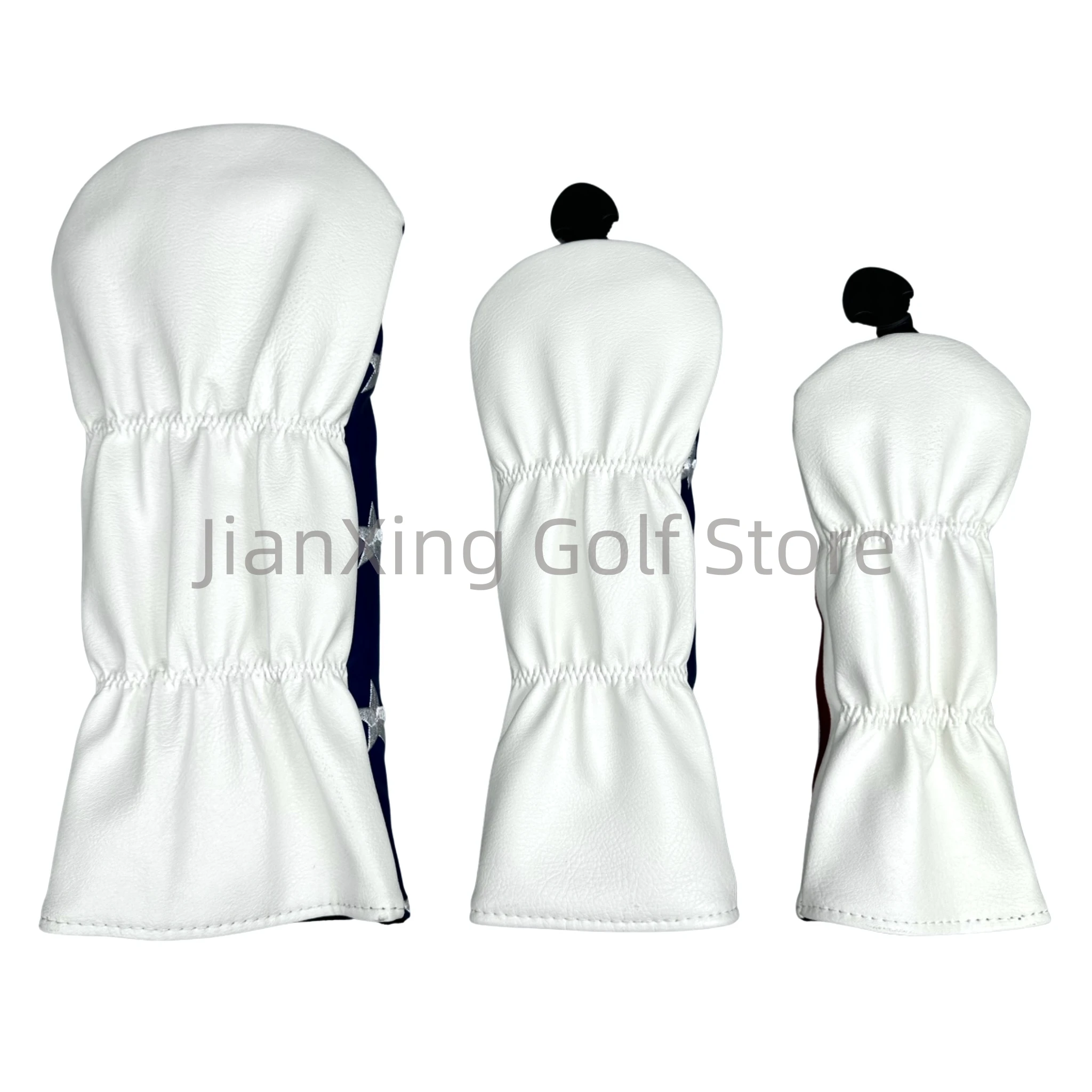 Golf Flag pattern Head cover Driver Head Covers Fairway Wood Head Covers Hybrid Head Covers Putter Cover