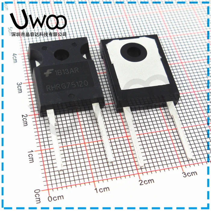 100% Originele Nieuwe RHRG75120 75A 1200 V TO247-2 RHRP1560 15A 600 V TO220