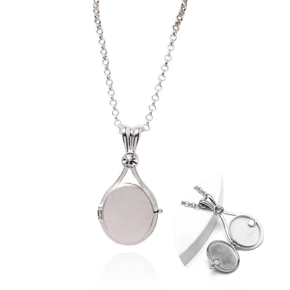 TV Show H2O Just Add Water Cosplay Necklace Mermaid Locket Pendant Necklace Women Men Choker Jewelry Lovers Gift view 3