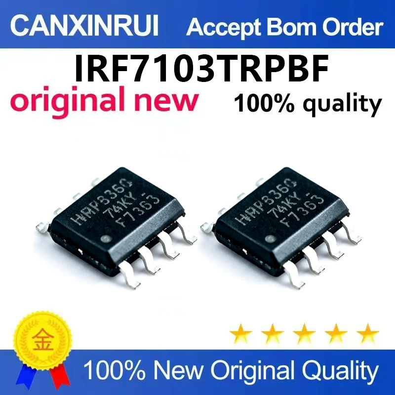 （5pcs-100pcs）Brand new original IRF7103 IRF7103TRPBF F7103 SOP8 dual N-channel MOSFET