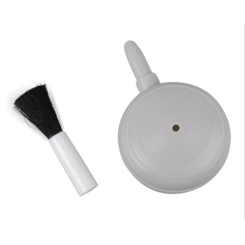 2 In 1 Computer Keyboards Portable Practical Dust Remover Camera Lens Removable Succulent Cleaning Mobile Phone Air Blower Brush